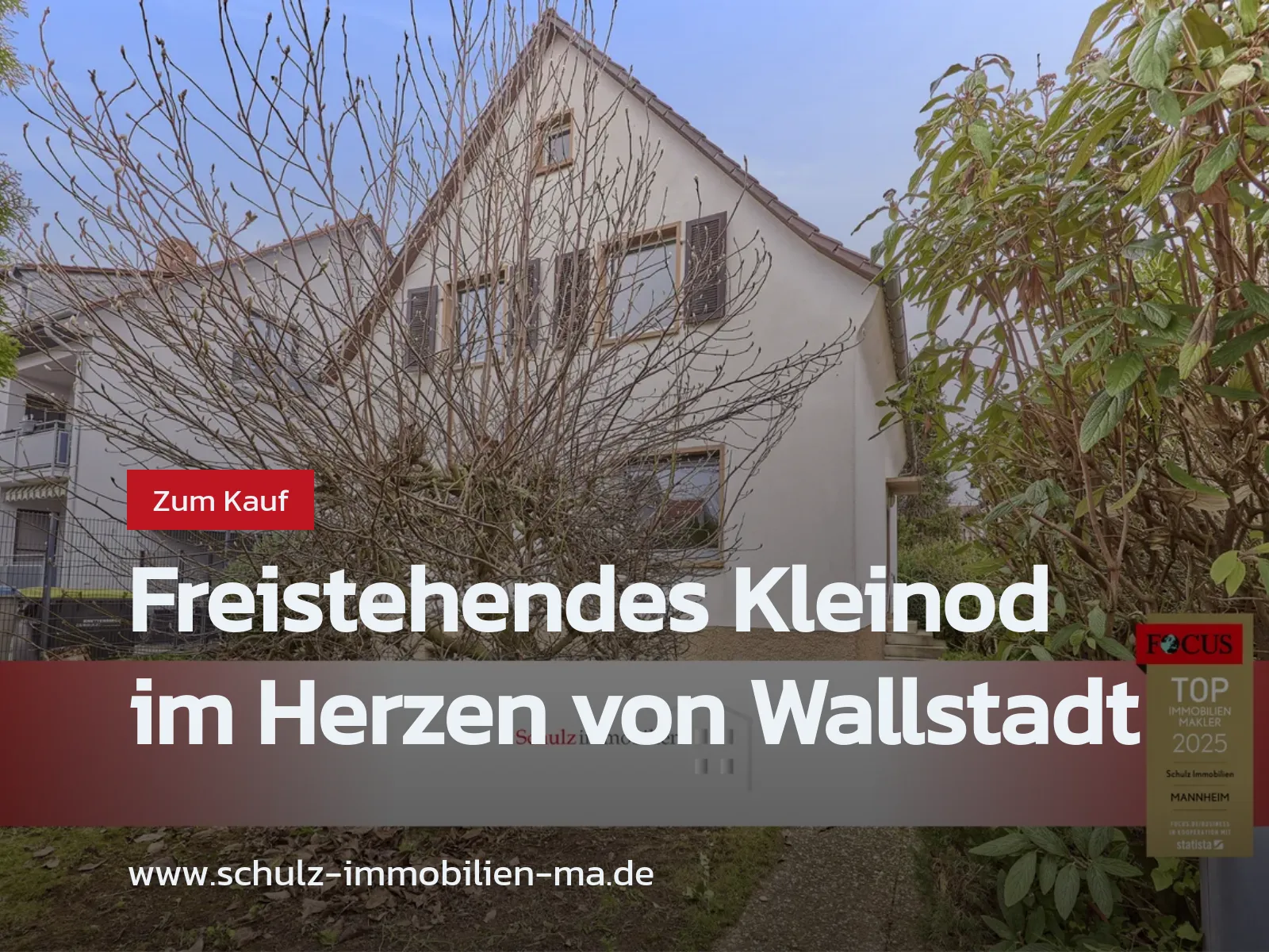 Neu im Angebot: Freistehendes Kleinod im Herzen von Wallstadt