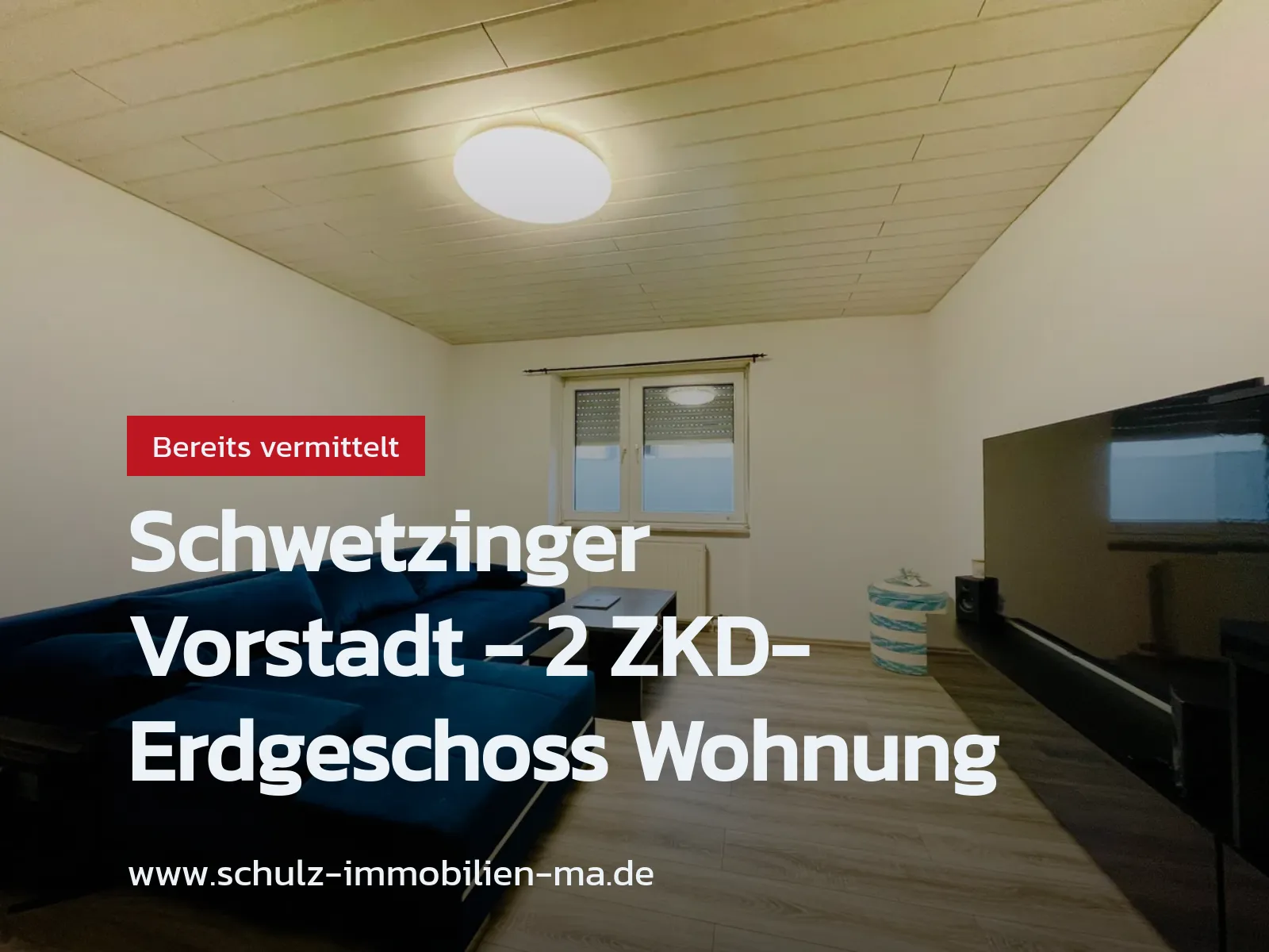 Nicht mehr verfügbar: Schwetzinger Vorstadt – 2 ZKD-Erdgeschoss Wohnung