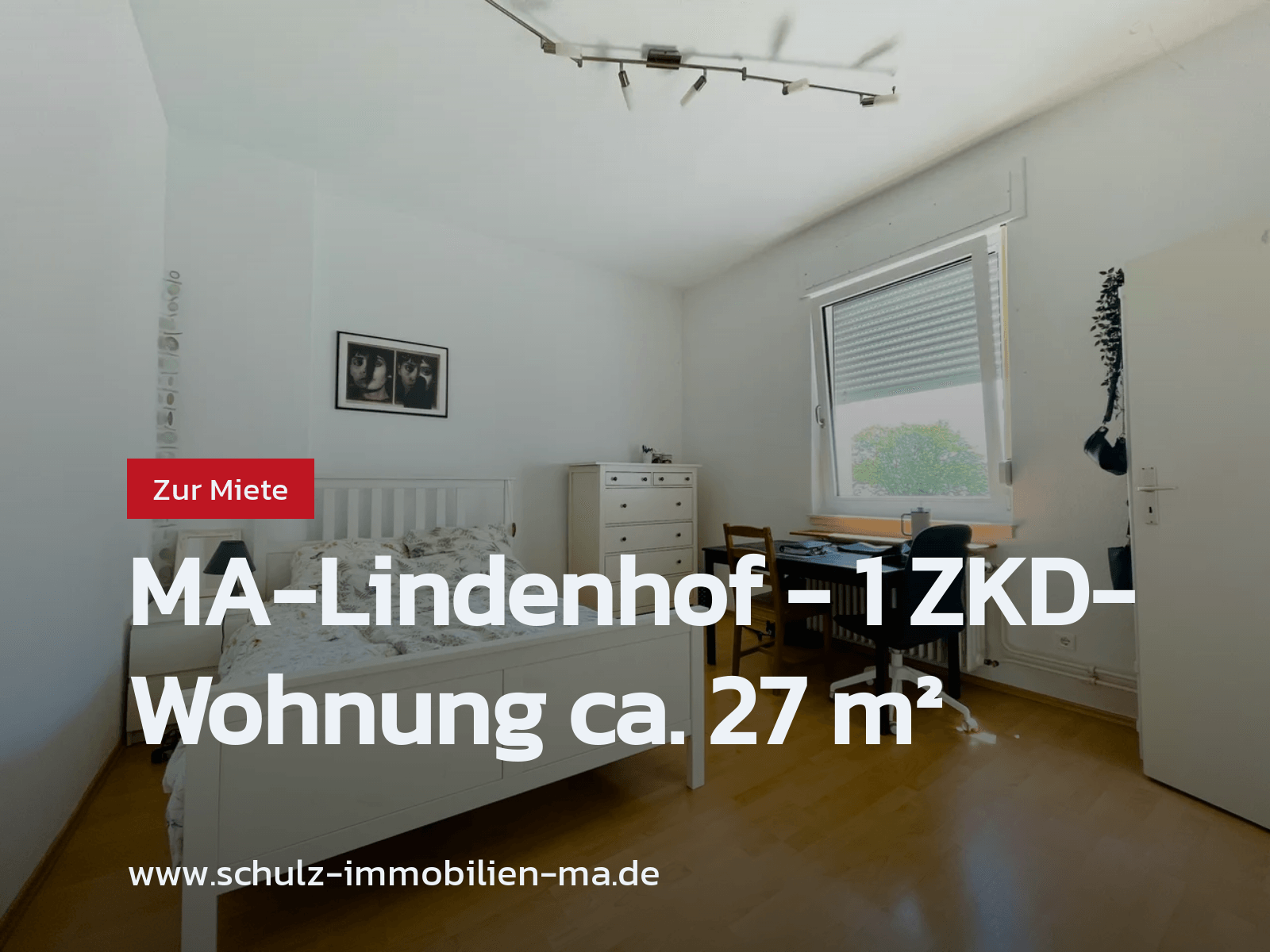 Nicht mehr verfügbar: MA-Lindenhof – 1 ZKD-Wohnung ca. 27 m²