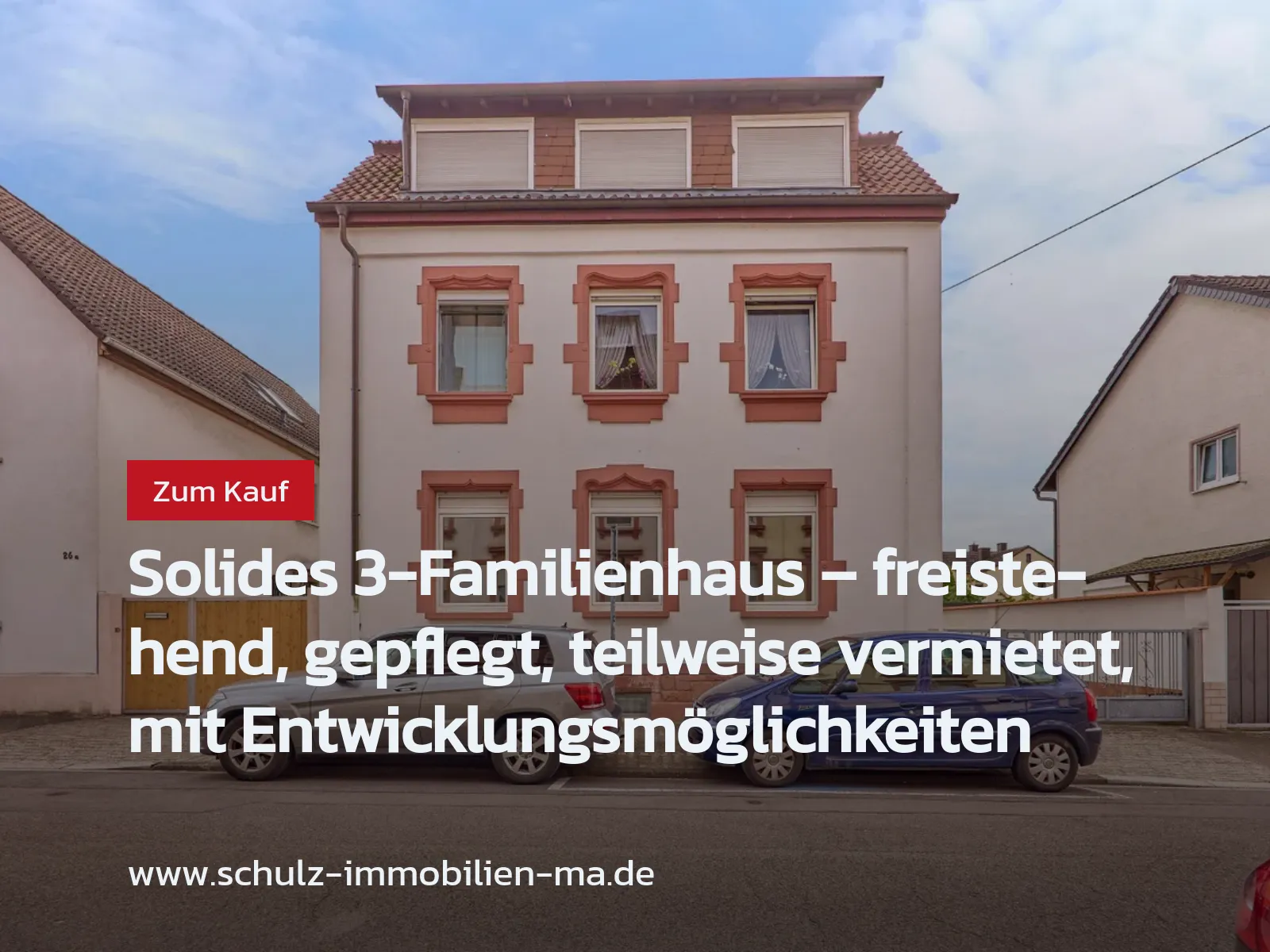 Neu im Angebot: Solides 3-Familienhaus – freistehend, gepflegt, teilweise vermietet, mit Entwicklungsmöglichkeiten