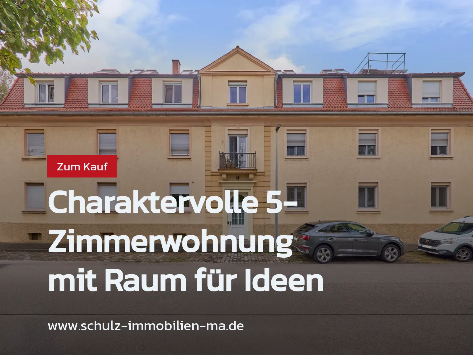 Neu im Angebot: Charaktervolle 5-Zimmerwohnung mit Raum für Ideen