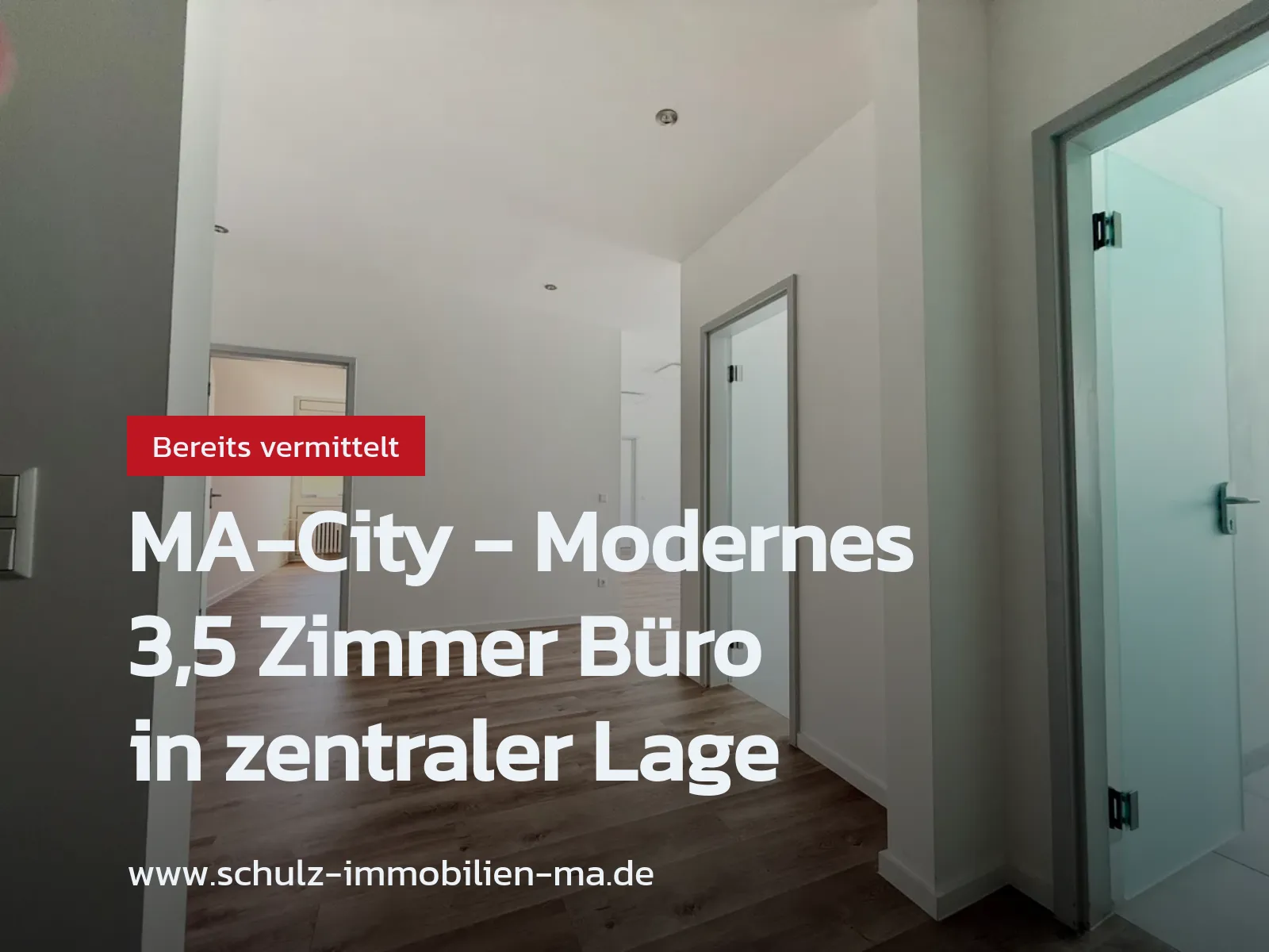 Nicht mehr verfügbar: MA-City – Modernes 3,5 Zimmer Büro in zentraler Lage